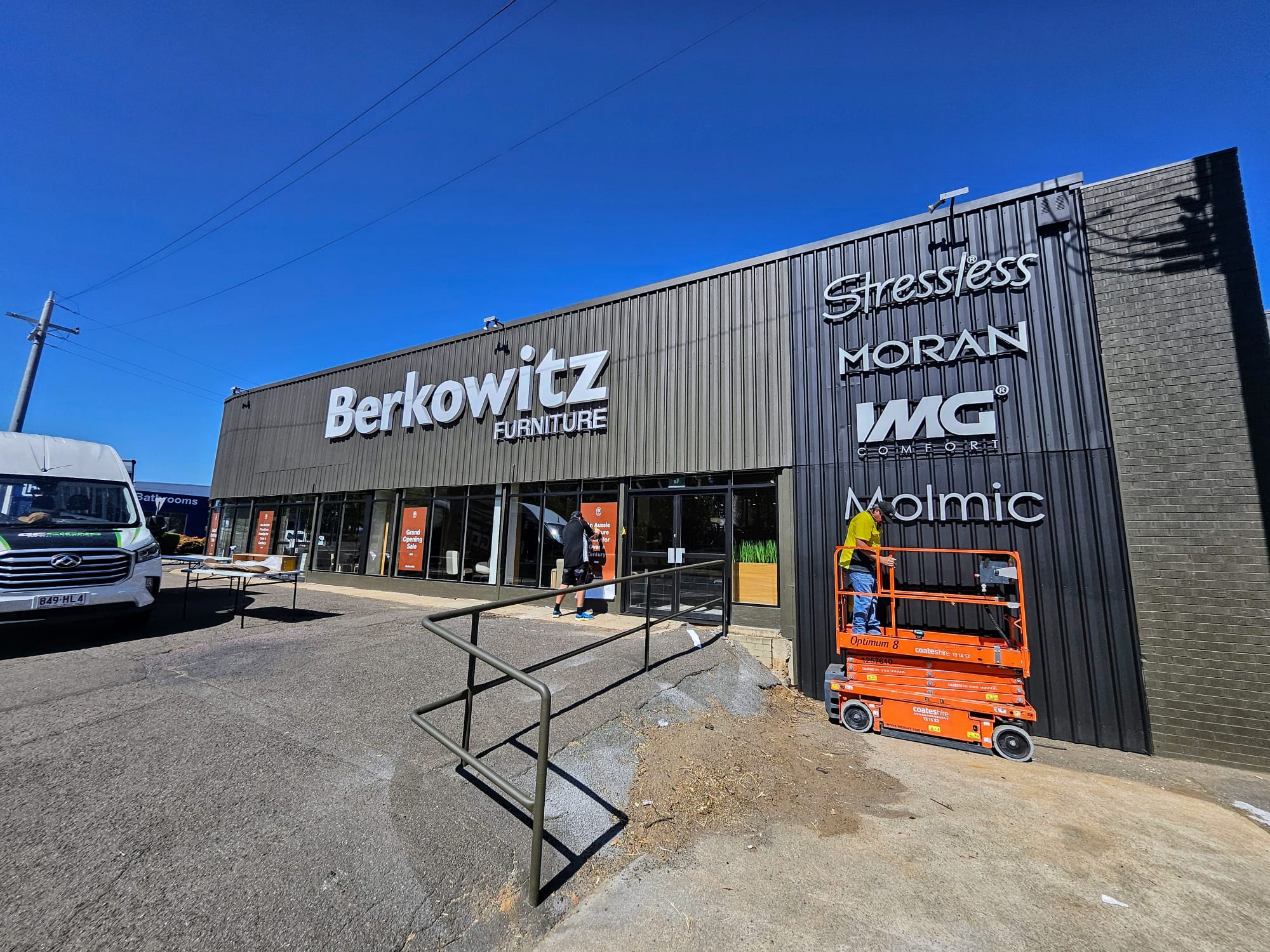 Berkowitz ACT signage by GC Signs