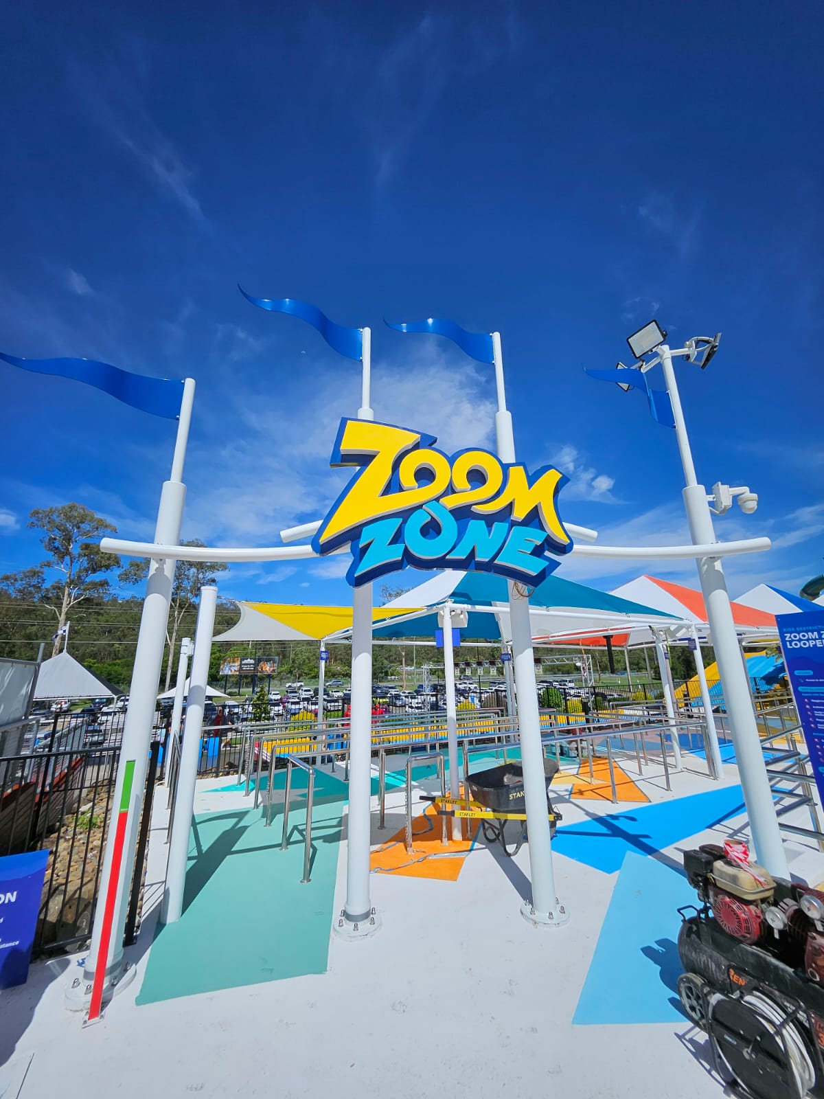 Zoom Zone QLD signage by GC Signs
